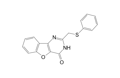 2-[(Phenylsulfanyl)methyl][1]benzofuro[3,2-d]pyrimidin-4(3H)-one