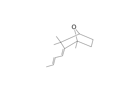 (3E)-3-[(E)-but-2-enylidene]-2,2,4-trimethyl-7-oxabicyclo[2.2.1]heptane