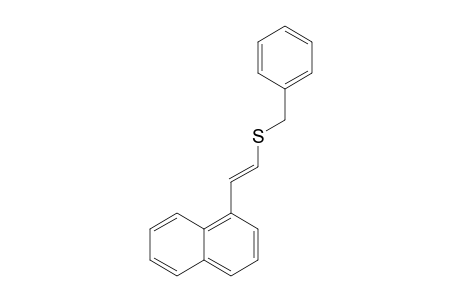 1-((E)-2-Benzylsulfanyl-vinyl)-naphthalene