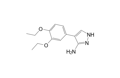 1H-Pyrazol-3-amine, 4-(3,4-diethoxyphenyl)-