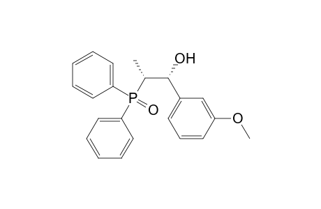 Benzenemethanol, .alpha.-[1-(diphenylphosphinyl)ethyl]-3-methoxy-, (R*,R*)-(.+-.)-