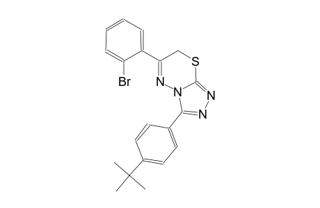 6-(2-bromophenyl)-3-(4-tert-butylphenyl)-7H-[1,2,4]triazolo[3,4-b][1,3,4]thiadiazine