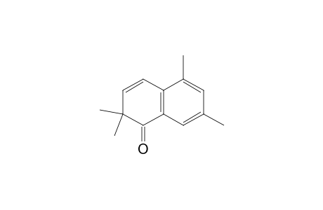 1(2H)-Naphthalenone, 2,2,5,7-tetramethyl-