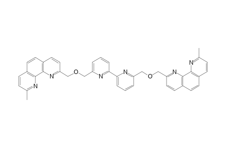 6,6'-BIS-[(2-METHYL-1,10-PHENANTHROLINE-9-YL)-METHYLENEOXYMETHYLENYL]-2,2'-BIPYRIDINE