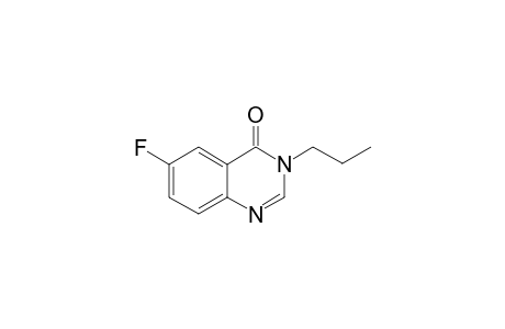 6-FLUORO-3-PROPYLQUINAZOLIN-4-ONE