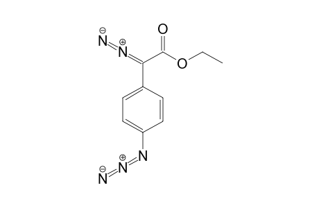 Ethyl .alpha.-diazo-(4'-azidophenyl)acetate