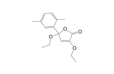 5-(2,5-dimethylphenyl)-3,5-diethoxyfuran-2(5H)-one