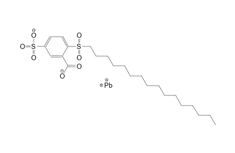 dihydridolead(II) 2-(hexadecylsulfonyl)-5-sulfonatobenzoate