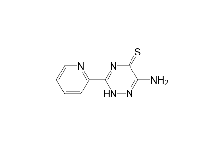 1,2,4-Triazine-5(2H)-thione, 6-amino-3-(2-pyridinyl)-