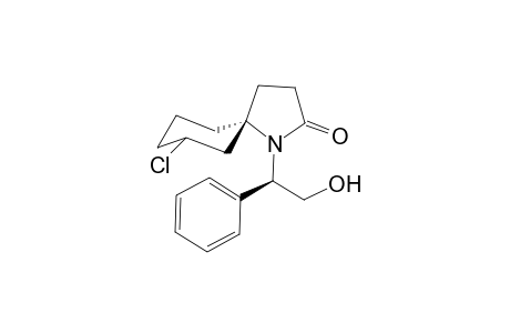 (.alpha.R,3S/R,spiroS/R)-3-Chloro-1'-(2-hydroxy-1-phenylethyl)spiro[cyclohexane-1,2'-pyrrolidin]-5'-one