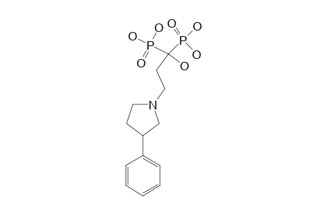 1-HYDROXY-3-(3-PHENYLPYRROLIDINE-1-YL)-PROPYLIDENE-1,1-BISPHOSPHONIC-ACID
