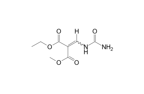 2-(ureidomethylene)acetoacetic acid, ethyl ester