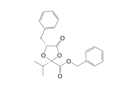 (2S,5R)-Phenylmethyl 2-(1'-methylethyl)-4-oxo-5-(phenylmethyl)-1,3-dioxolane-2-carboxylate