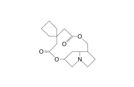 (-)-(1R,6R,8R)-6,9-O,O-(3,3-Tetramethylene-glutaryl)-6-hydroxy-1-hydroxymethyl-pyrrolizidine