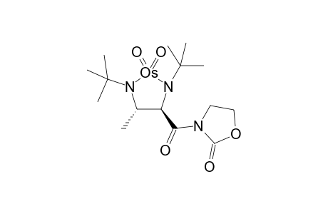 [(4S/5R)]-1,3-Bis(tert-butyl)-4-methyl-5-(2'-oxo-1',3'-oxazolidin-3'-ylcarbonyl)osma(VI)imidazolidine 2,2-Dioxide