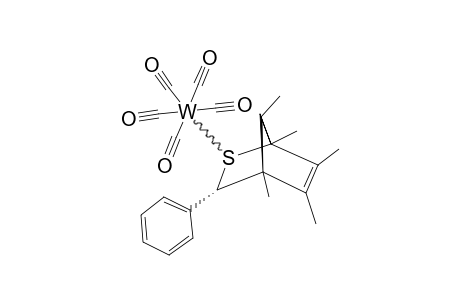 ENDO-PENTACARBONYL-(1,4,5,6,7-PENTAMETHYL-3-PHENYL-2-THIABICYCLO-[2.2.1]-HEPT-5-ENE)-TUNGSTEN