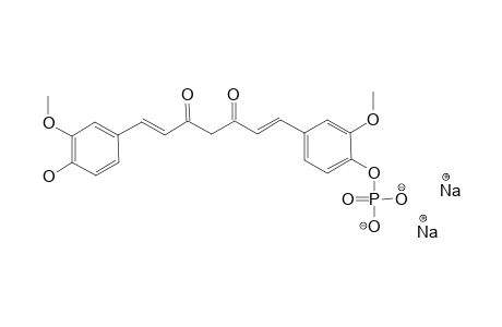SODIUM-4-((1E,6E)-7-(4-HYDROXY-3-METHOXYPHENYL)-3,5-DIOXOHEPTA-1,6-DIENYL)-2-METHOXYPHENYL-PHOSPHATE