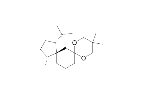 8,12-Dioxadispiro[4.1.5.3]pentadecane, 1,10,10-trimethyl-4-(1-methylethyl)-, (1.alpha.,4.alpha.,5.beta.)-(.+-.)-