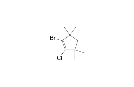 1-Bromo-2-chloro-3,3,5,5-tetramethylcyclopentene