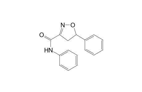 2-Isoxazoline-3-carboxamide, N,5-diphenyl-