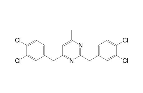 2,4-Bis(3,4-dichlorobenzyl)-6-methylpyrimidine