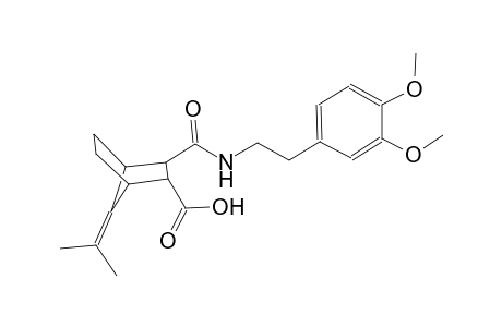 3-({[2-(3,4-dimethoxyphenyl)ethyl]amino}carbonyl)-7-(1-methylethylidene)bicyclo[2.2.1]heptane-2-carboxylic acid