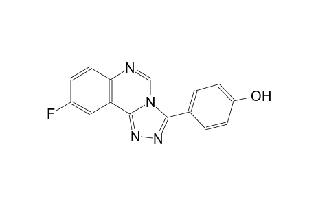 phenol, 4-(9-fluoro[1,2,4]triazolo[4,3-c]quinazolin-3-yl)-