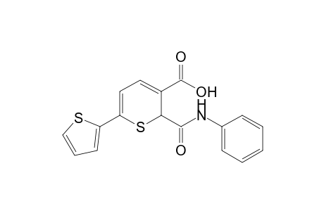 2-[(Phenylamino)carbonyl]-6-(2'-thienyl)-2H-thiopyran-3-carboxylic acid