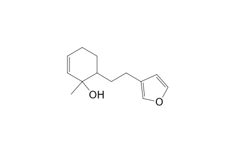 1-Methyl-6-[2-(3-furyl)ethyl]cyclohex-2-en-1-ol