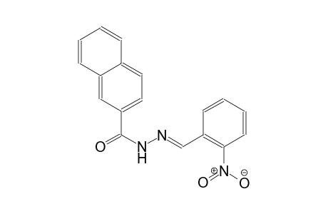 N'-[(E)-(2-nitrophenyl)methylidene]-2-naphthohydrazide
