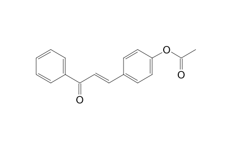 2-Propen-1-one, 3-[4-(acetyloxy)phenyl]-1-phenyl-