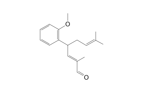 (E)-4-(2-Methoxyphenyl)-2,7-dimethyloct-2,6-dienal