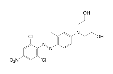 2,2'-{{4-[(2,6-dichloro-4-nitrophenyl)azo]-m-tolyl}imino}diethanol