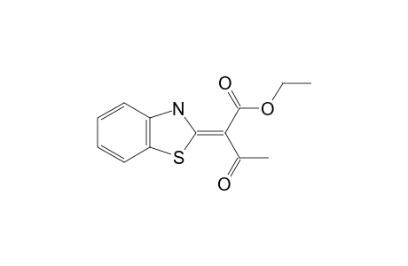 (2E)-2-(3H-1,3-benzothiazol-2-ylidene)-3-keto-butyric acid ethyl ester