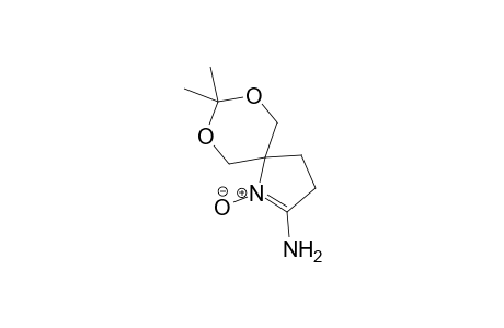 2-Amino-8,8-dimethyl-1-oxy-1-aza-7,9-dioxaspiro[4.5]dec-1-ene