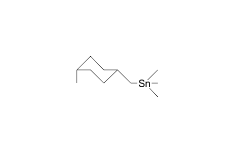 (cis-4-Methyl-cyclohexyl)-methyl-trimethyl-stannane