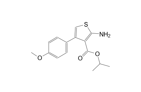 isopropyl 2-amino-4-(4-methoxyphenyl)-3-thiophenecarboxylate