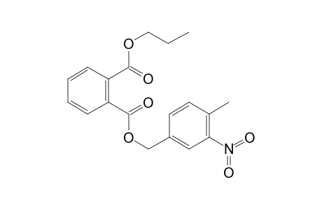 Phthalic acid, 4-methyl-3-nitrobenzyl propyl ester