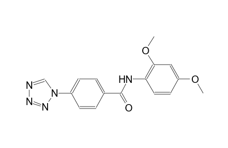benzamide, N-(2,4-dimethoxyphenyl)-4-(1H-tetrazol-1-yl)-