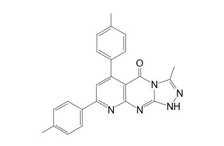 3-Methyl-6,8-di-p-tolylpyrido[2,3-d][1,2,4]triazolo[4,3-a]pyrimidin-5(1H)-one