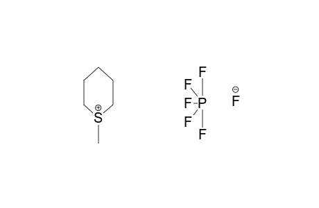 HEXAHYDRO-1-METHYLTHIOPYRYLIUM HEXAFLUOROPHOSPHATE(1-)