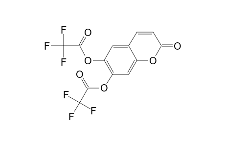 6,7-bis(Trifluoroacetyloxy)coumarin