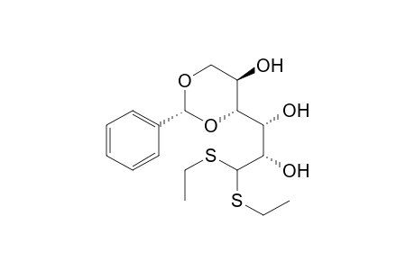 D-Mannose, 4,6-O-(phenylmethylene)-, diethyl mercaptal, (R)-
