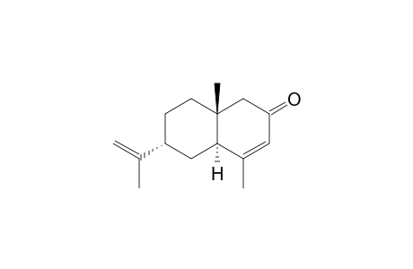 2(1H)-Naphthalenone, 4a,5,6,7,8,8a-hexahydro-4,8a-dimethyl-6-(1-methylethenyl)-, [4aS-(4a.alpha.,6.alpha.,8a.beta.)]-