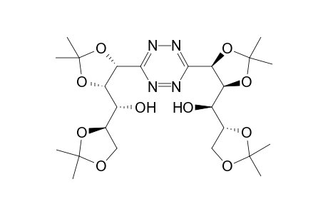 bis[1',2',4',5'-di-(O-Isopropylidene)-D-arabinitol-1'-yl]-1,2,4,5-te6trazine