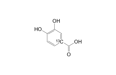 3,4-Dihydroxy[1-13C]benzoic acid