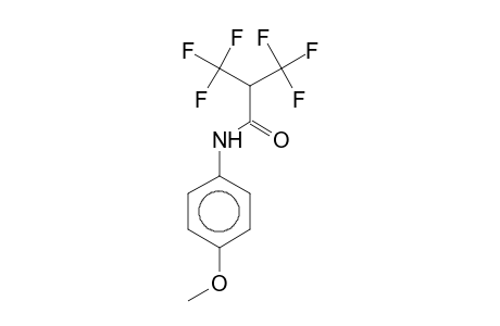 3,3,3-Trifluoro-N-(4-methoxyphenyl)-2-(trifluoromethyl)propanamide