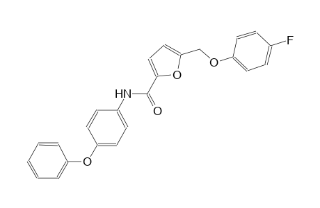5-[(4-fluorophenoxy)methyl]-N-(4-phenoxyphenyl)-2-furamide
