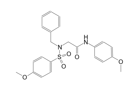 acetamide, N-(4-methoxyphenyl)-2-[[(4-methoxyphenyl)sulfonyl](phenylmethyl)amino]-