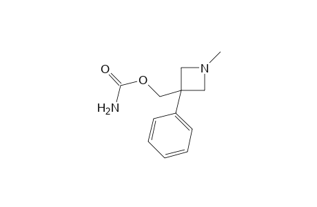carbamic acid, (1-methyl-3-phenyl-3-azetidinyl)methyl ester